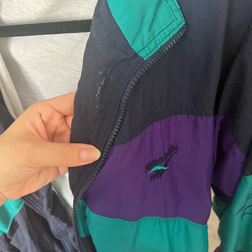 Vintage frankie collective reebok windbreaker - Picture 2 of 5
